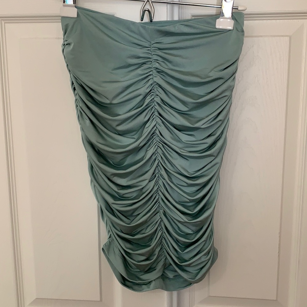 Ruched skirt